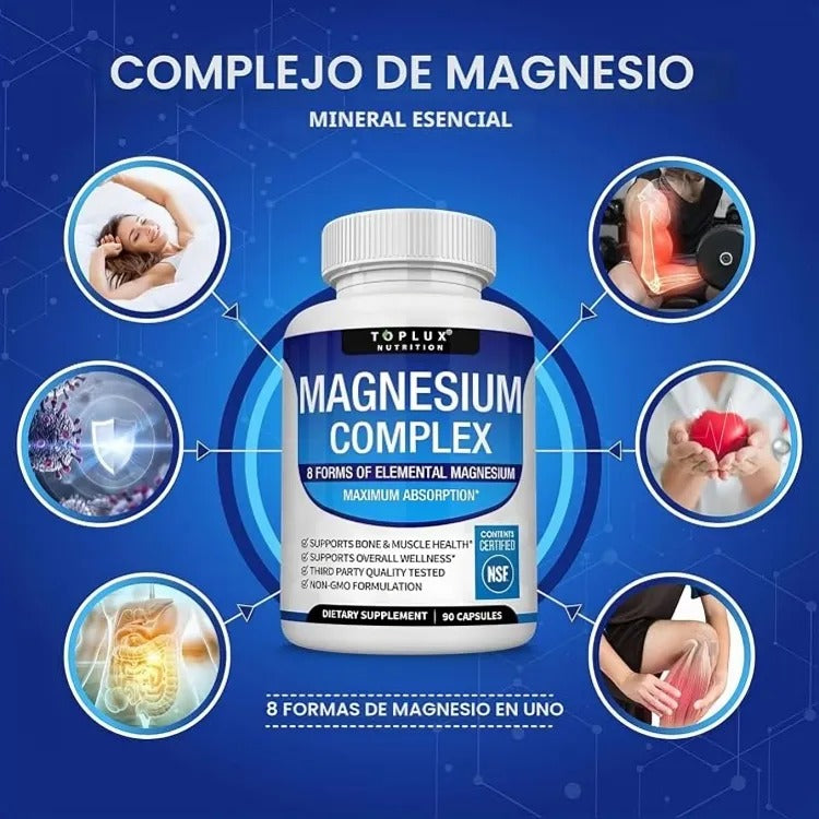 Complejo de magnesio, mineral esencial