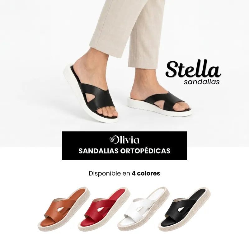 Sandalias ortopédicas Stella en 4 colores