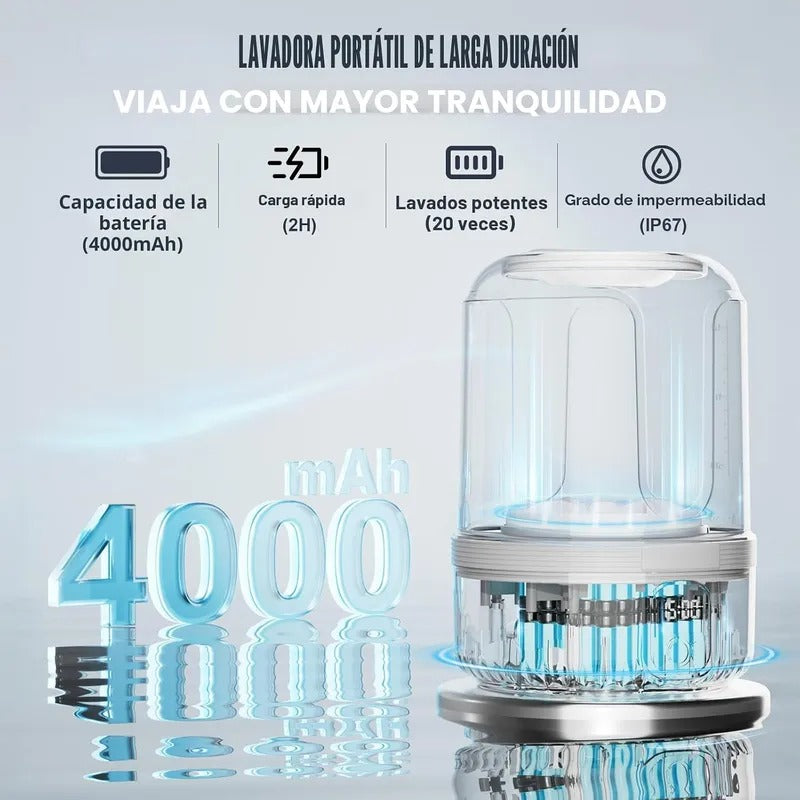 Mini lavadora portátil de ropa interior
