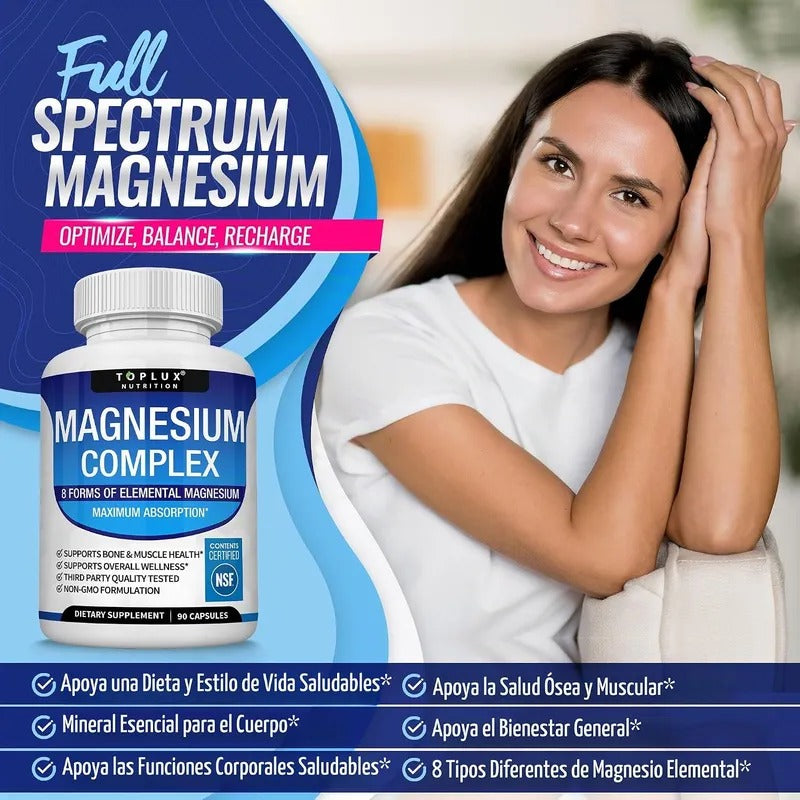 Magnesio espectro completo