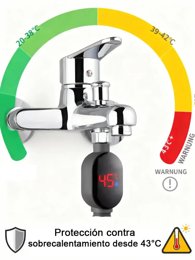 Protección contra sobrecalentamiento desde 43 °C