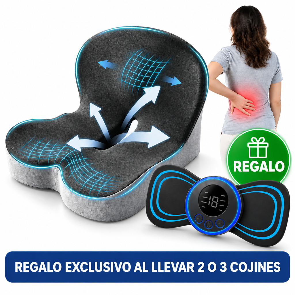 Cojín Ortopédico Ergonómico con Soporte Lumbar