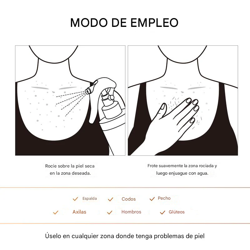 Dr.Melaxin™ PEEL SHOT SPRAY · ÁCIDO KÓJICO + CÚRCUMA · 200 ML