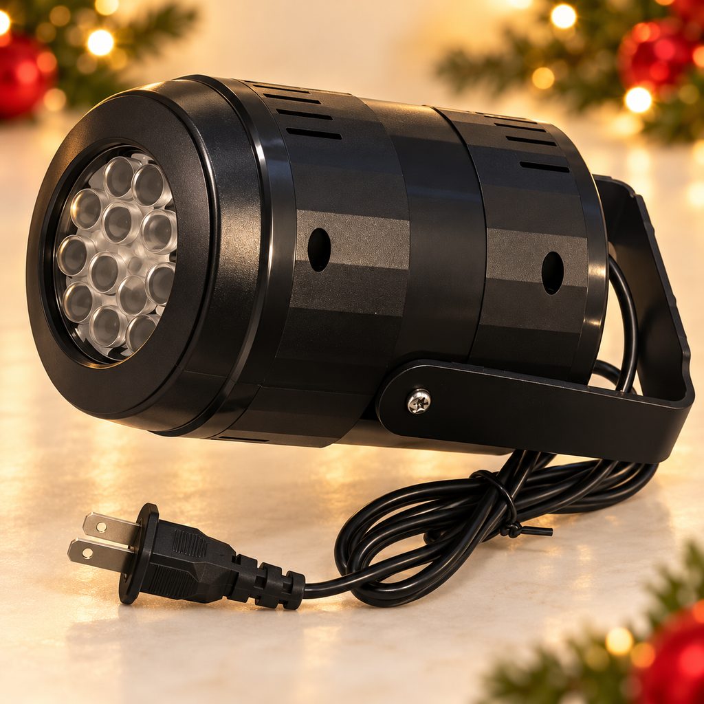 Proyector con soporte y cable