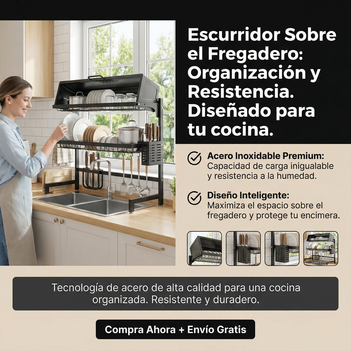 ESCURRIDOR DE PLATOS